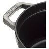 Hrnec STAUB kulatý 34 cm šedý_2