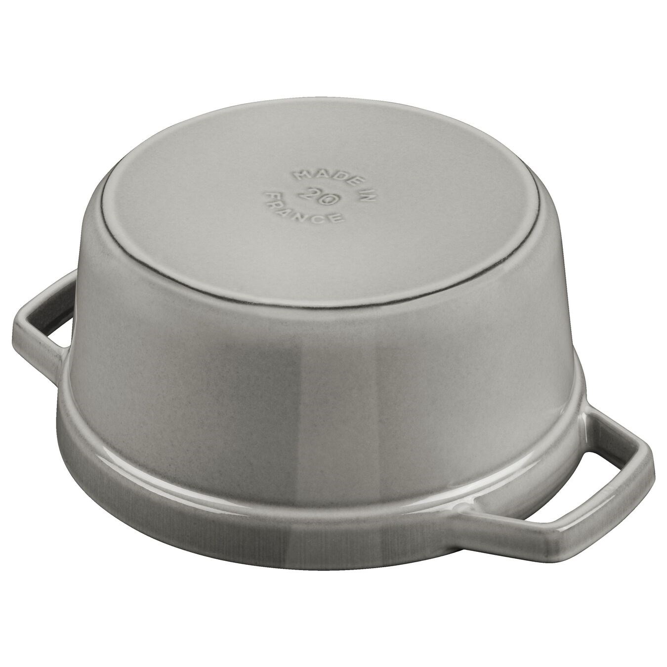 Hrnec STAUB kulatý 34 cm šedý_3