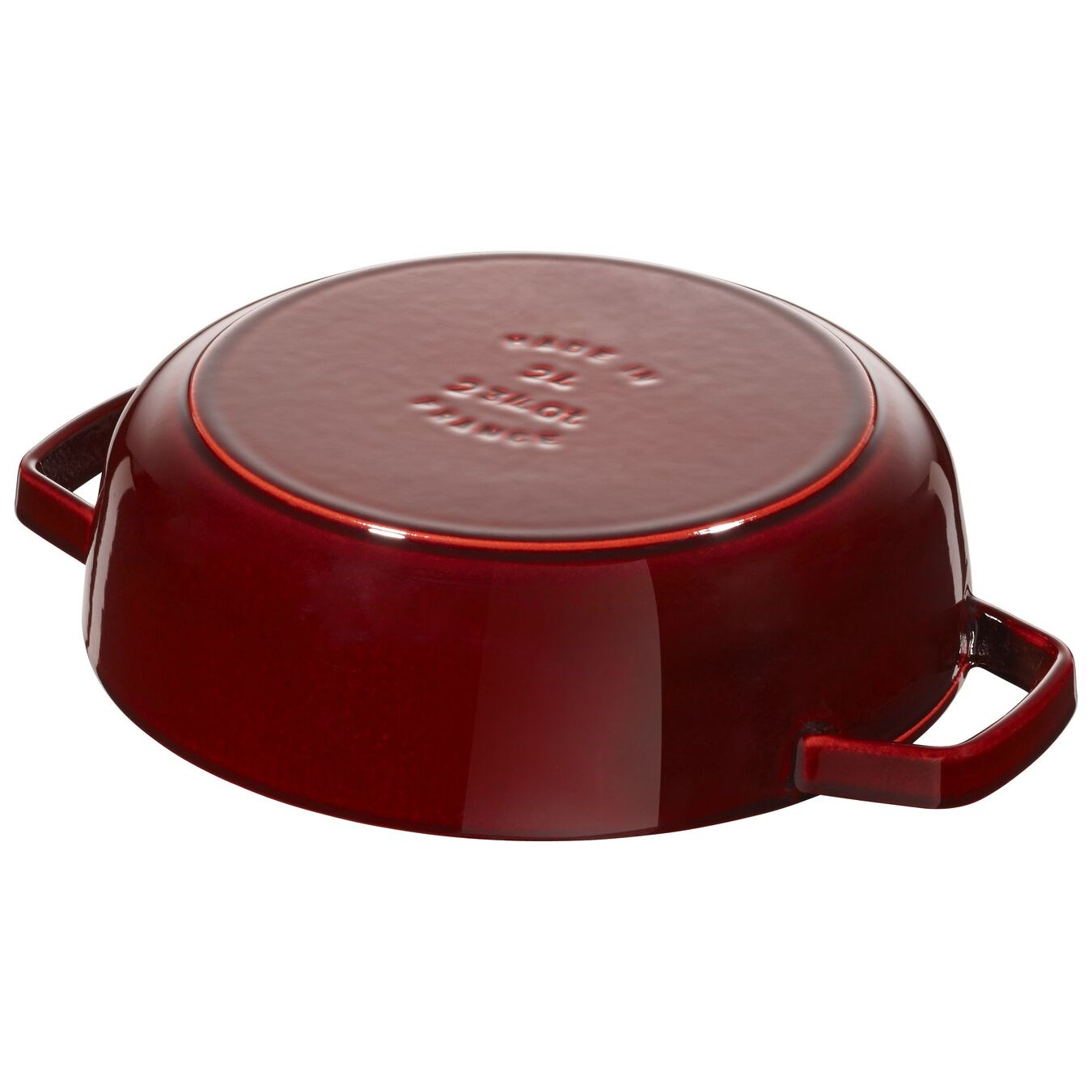 Kastrol se samopodlévací poklicí 24 cm vínový_1