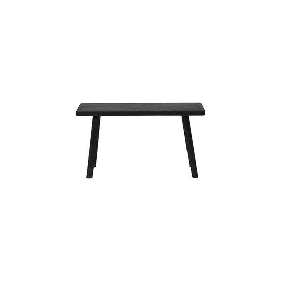 Dřevěná lavice /stolička NADI 81 cm černá_3