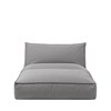 Široké lehátko STAY 120 cm šedé_0