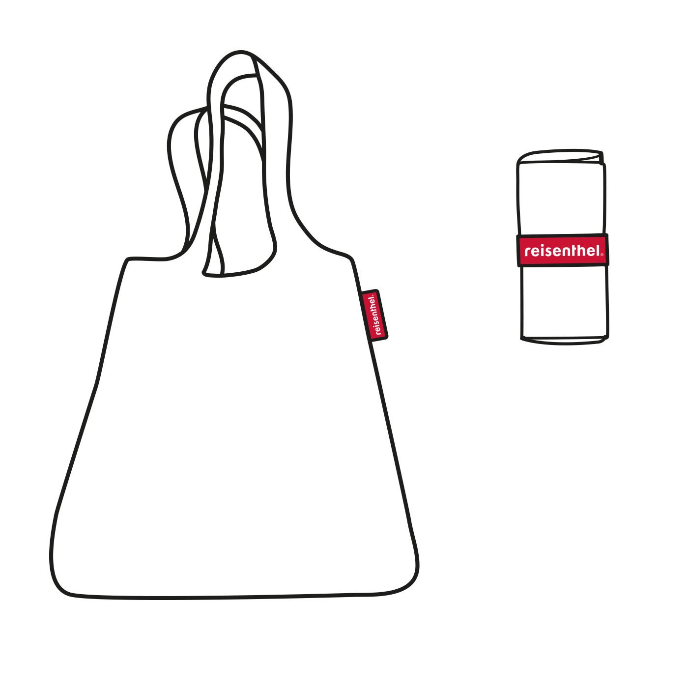 Skládací taška Mini Maxi Shopper black_3