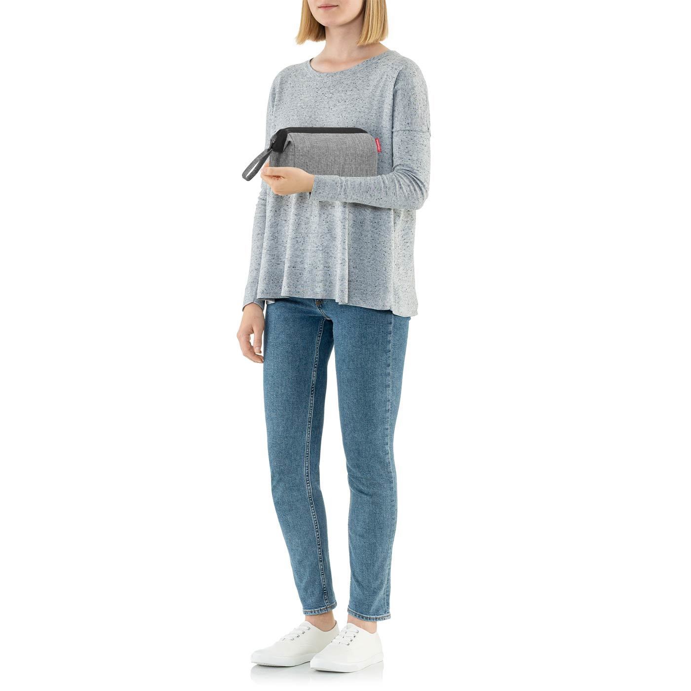 Kosmetická taška Travelcosmetic twist silver_2