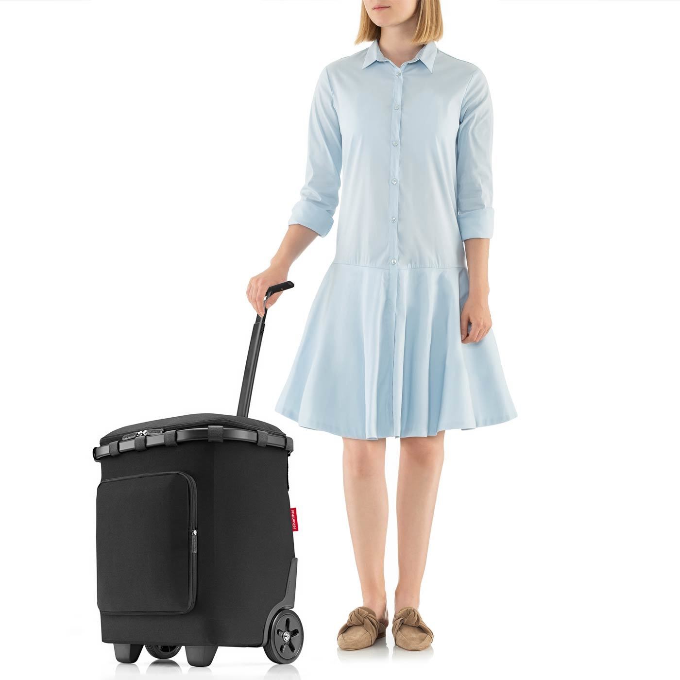 Taška na kolečkách Carrycruiser plus frame black_8
