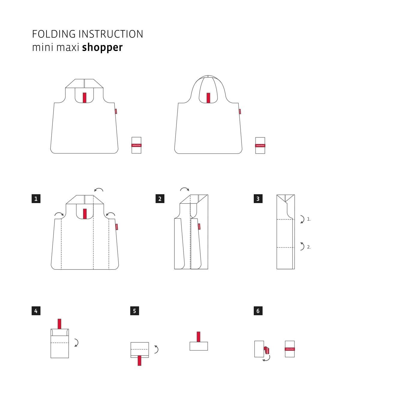 Skládací taška Mini Maxi Shopper special edition bavaria 5 dark ruby_3