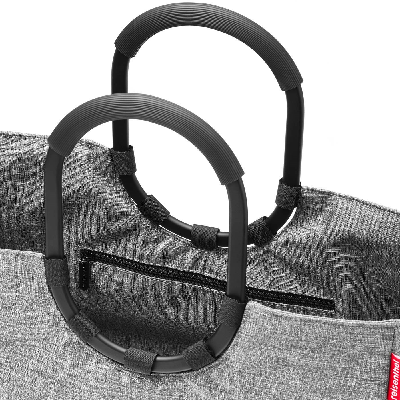 Módní taška Loopshopper L frame twist silver_1