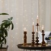 LED světelný závěs Dew Drop 100x LED stříbrný_0