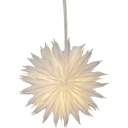 Papírová hvězda na zavěšení, P.40 cm, bez světelného zdroje (083-00)_0