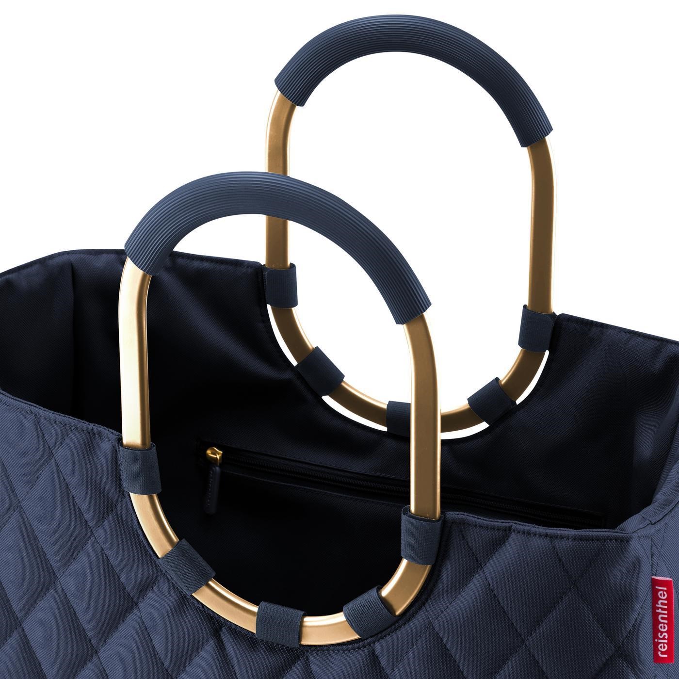 Módní taška Loopshopper L frame rhombus midnight gold_0