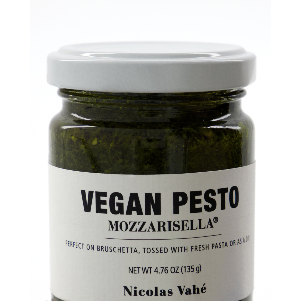 Veganské Pesto s mozzarisellou Nicolas Vahé 135g_1