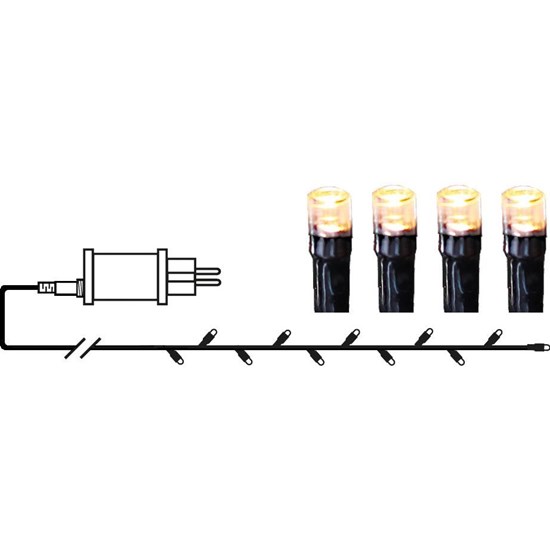 Venkovní světelný řetěz Serie Micro LED 18xLED, 18m_1