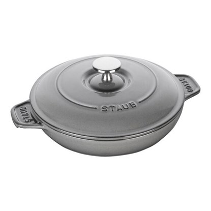 Zapékací forma STAUB s poklicí 20 cm šedá_3