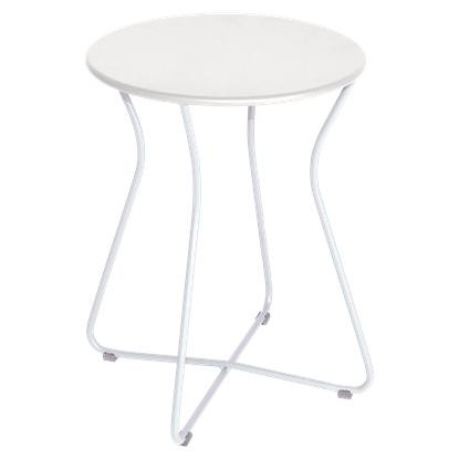Odkládací stolek COCOTTE V.45 cm - Cotton white (jemná struktura)_0