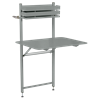 Skládací balkónový stůl BISTRO 57x77 cm - Lapilli Grey_0
