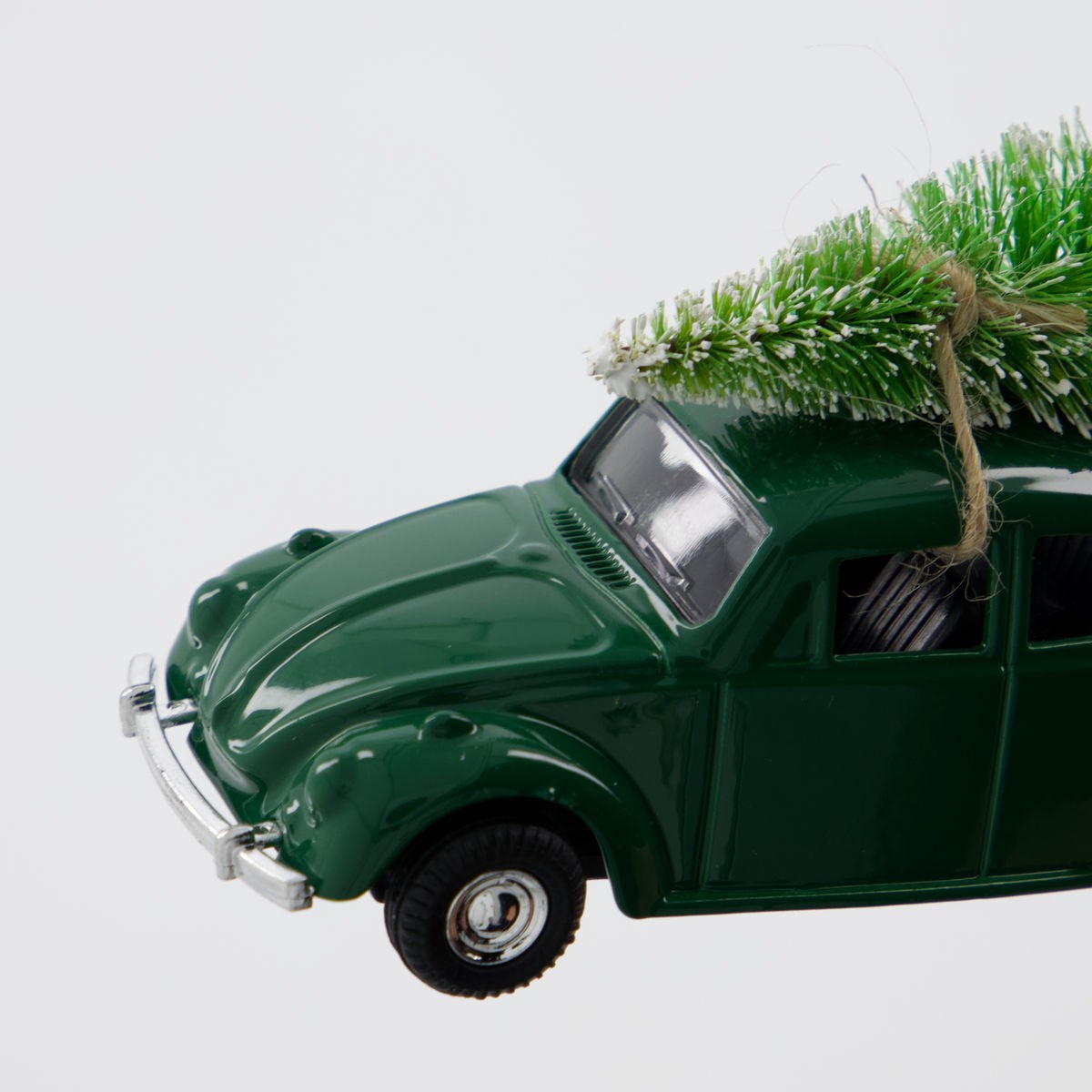 Vánoční dekorace autíčko MINI Xmas, zelené_0
