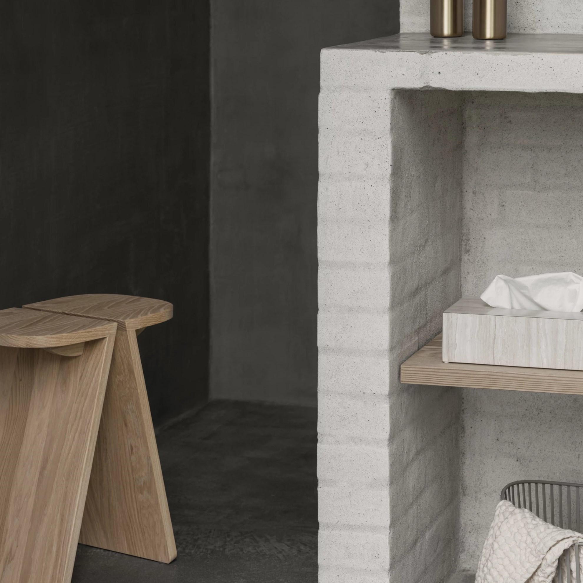 Odkládací stolek AVIO Š.38 cm dub_10