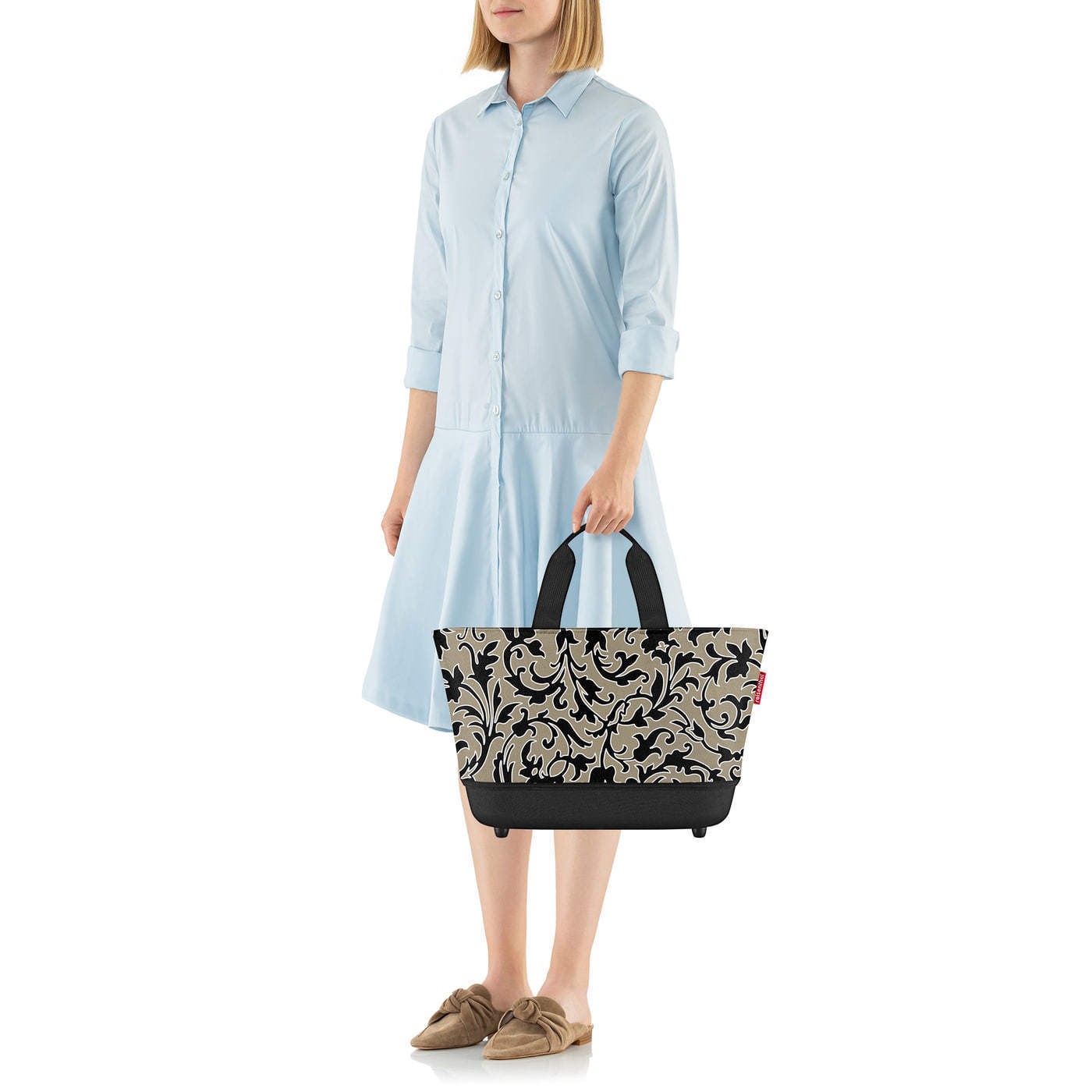 Skládací nákupní košík Shoppingbasket baroque marble_5