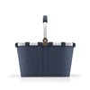 Nákupní košík Carrybag herringbone dark blue_1
