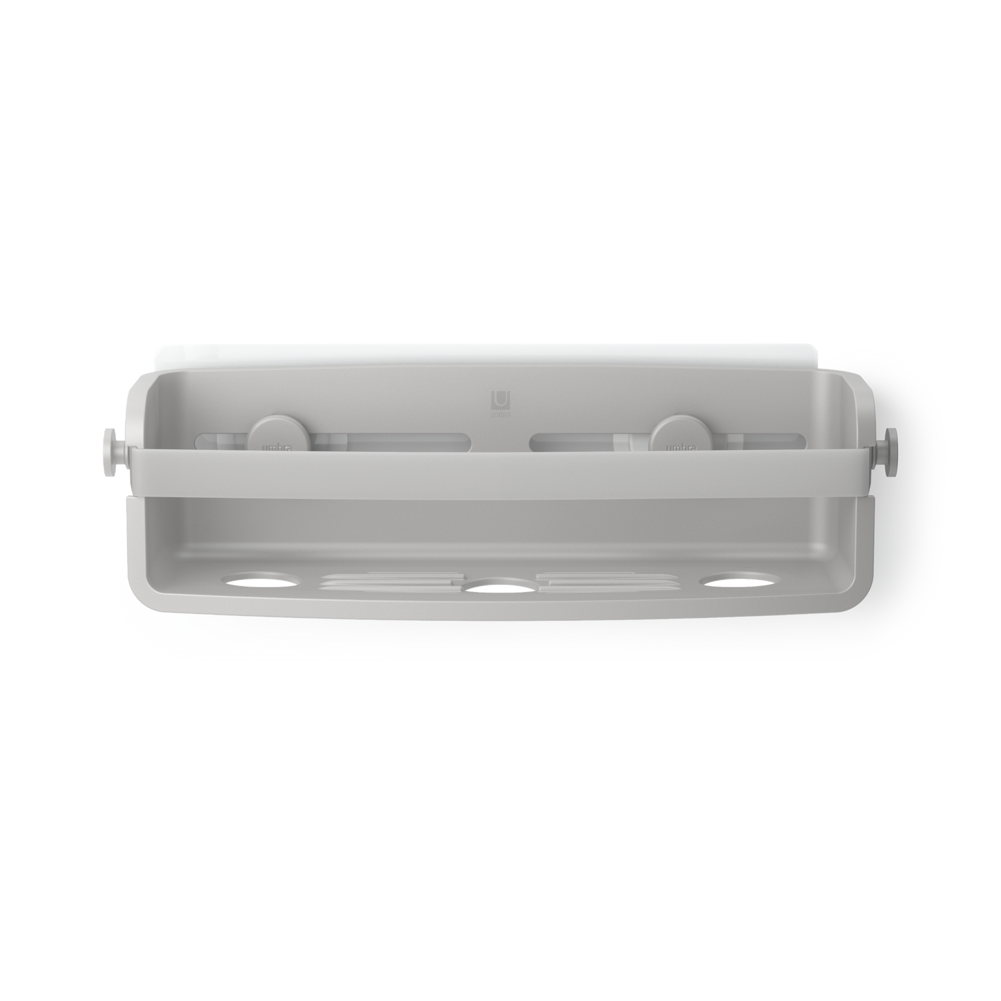 Koupelnová polička FLEX ADHESIVE 33 cm šedá_2