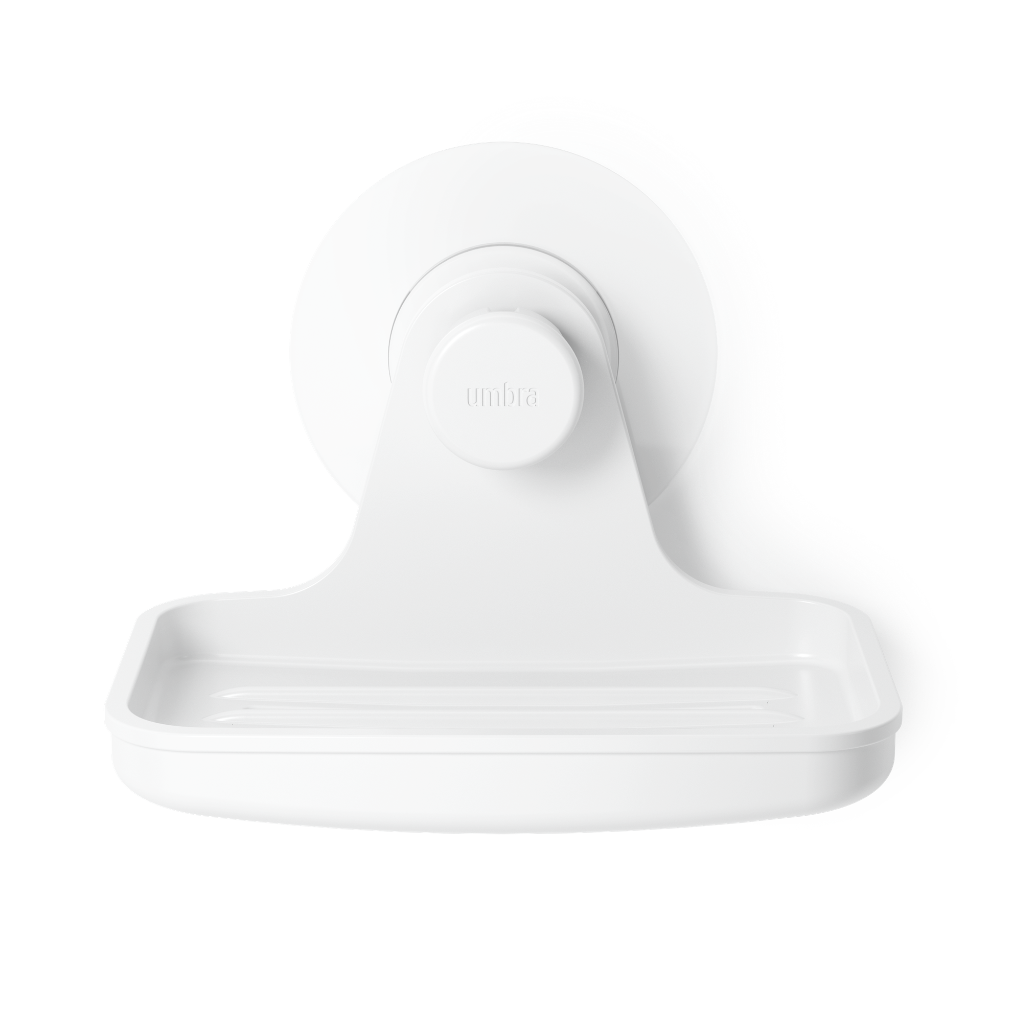 Nástěnná miska na mýdlo FLEX ADHESIVE bílá_5