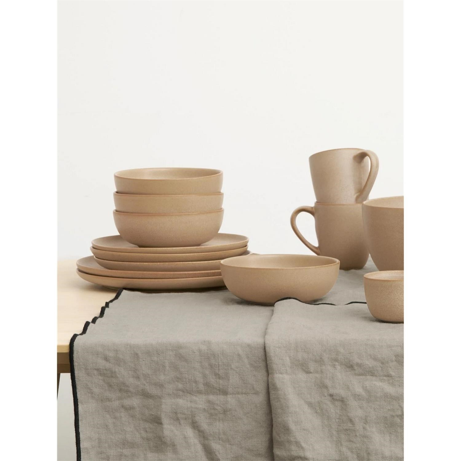 Mělký talíř Asa SAISONS ALMOND P.26,5cm sv.hnědý_0