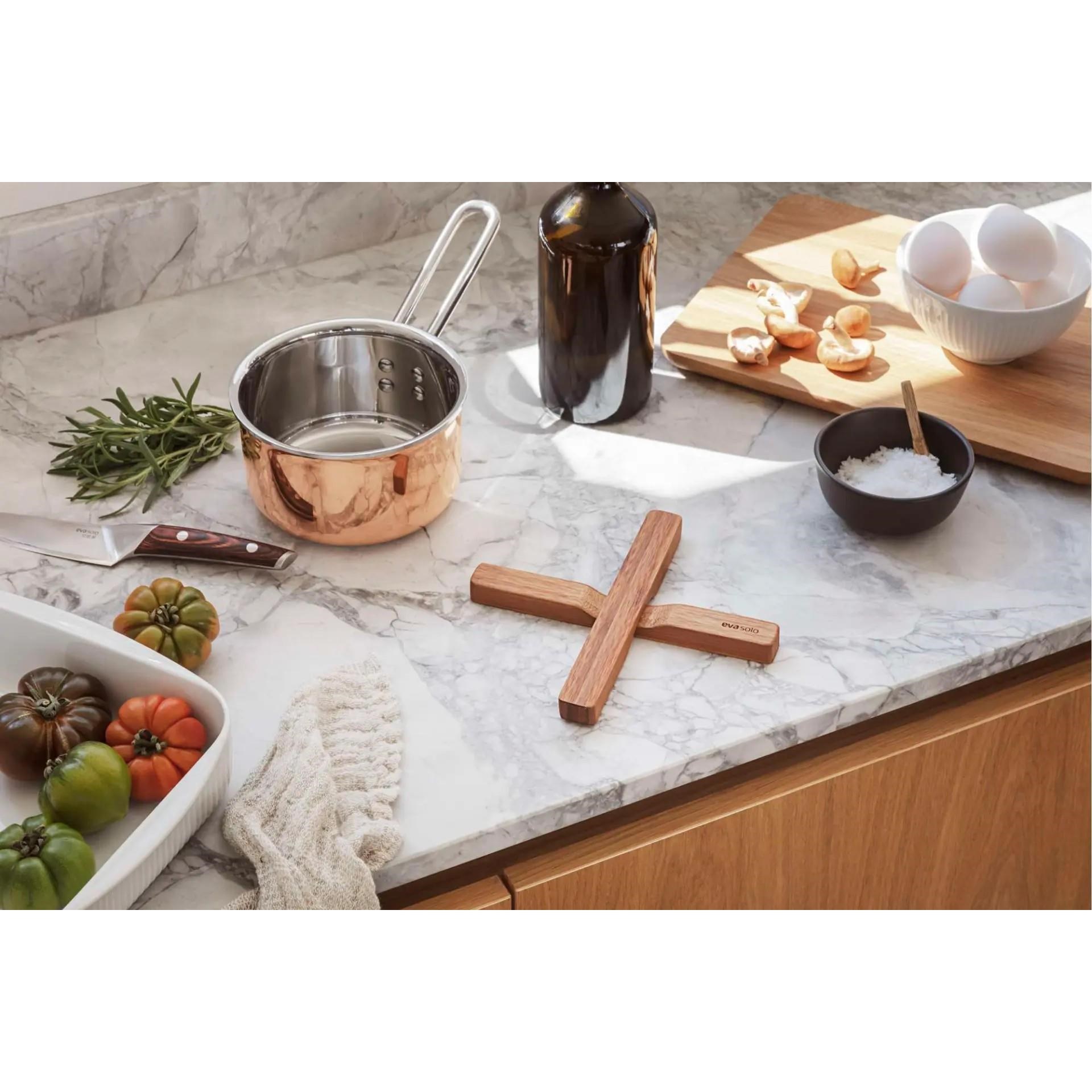 Dřevěná magnetická podložka pod hrnec Eva Solo D.19cm_0