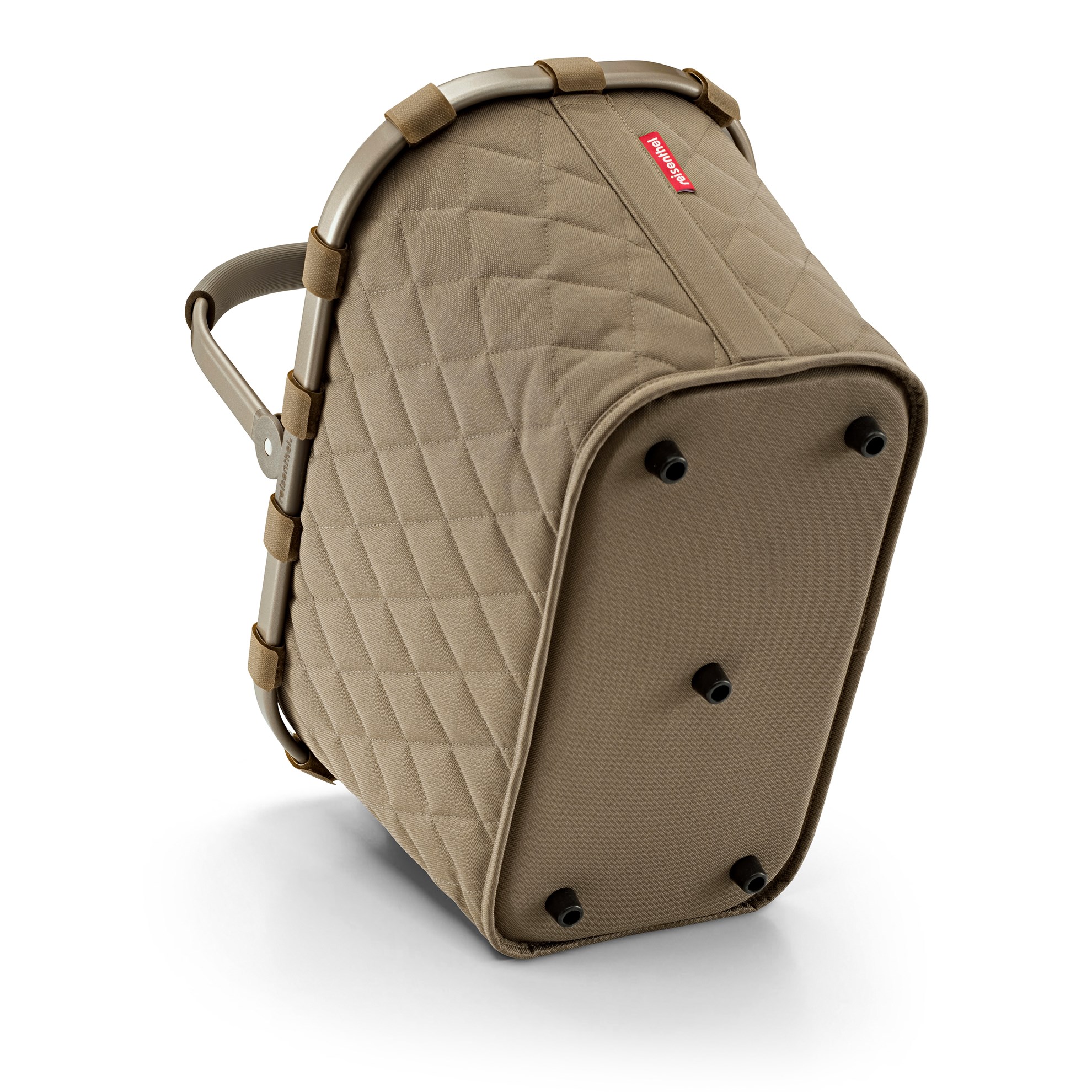Nákupní košík Carrybag frame rhombus olive_2