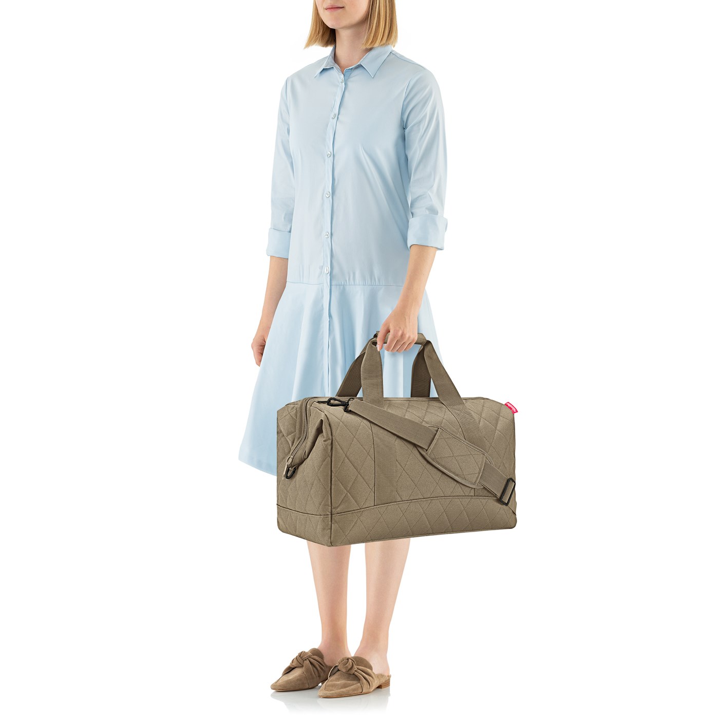 Cestovní taška Allrounder L rhombus olive_0