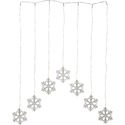 Dekorační závěsné osvětlený SNOWFLAKE 47xLED D. 60cm_0