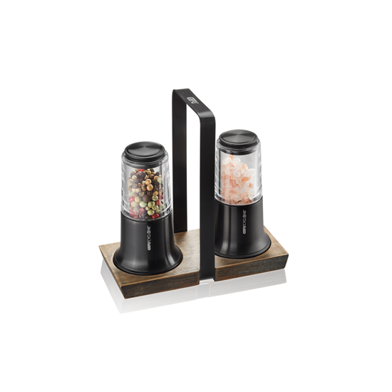 Sada mlýnků na sůl a pepř X-PLOSION černá_3