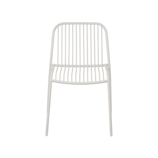 Zahradní židle YUA světle šedá 2_5