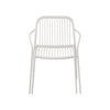 Zahradní židle s područkami YUA světle šedá 2_1