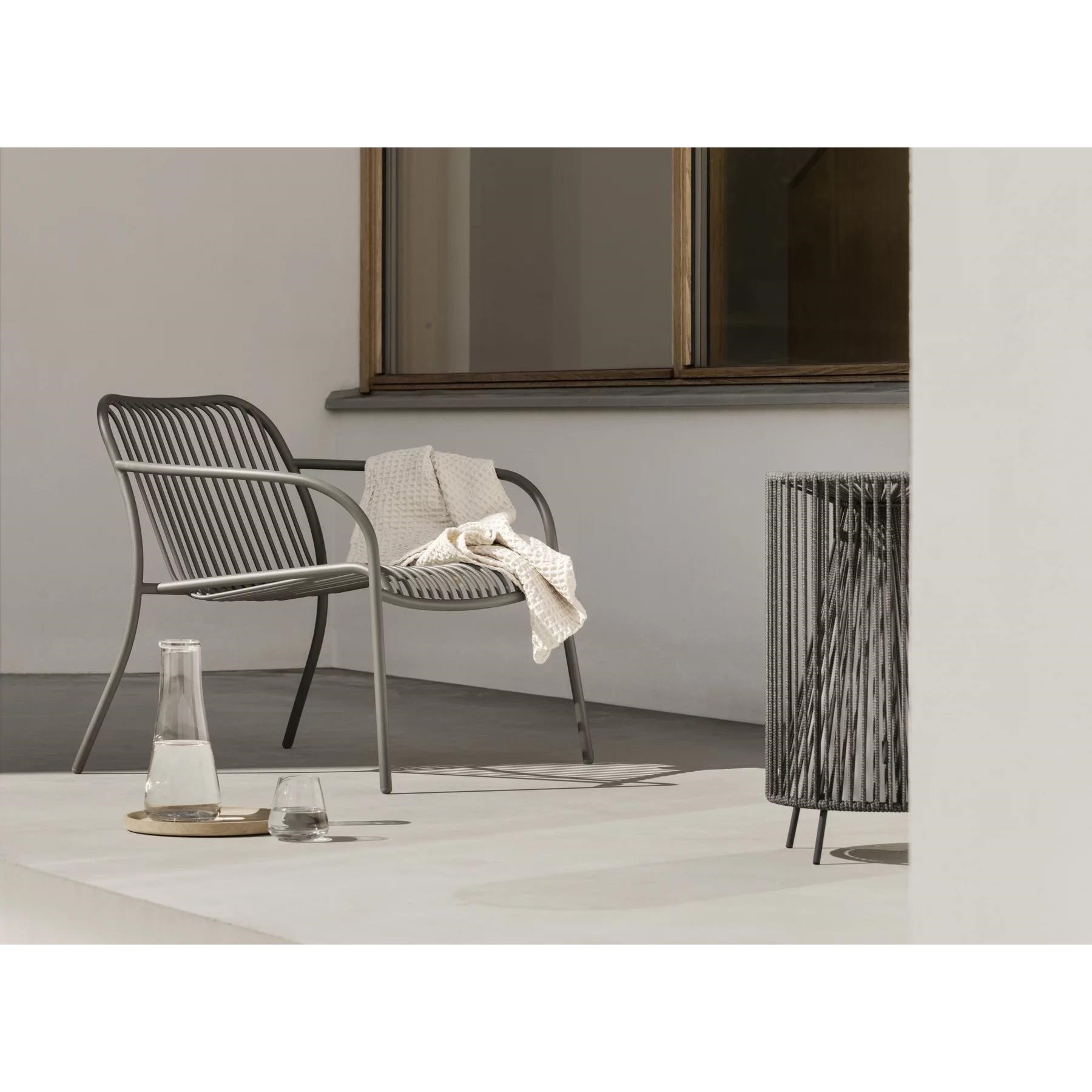 Zahradní křeslo YUA tmavě šedé 2_4