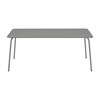 Zahradní stůl YUA 180x90 cm tmavě šedý_1