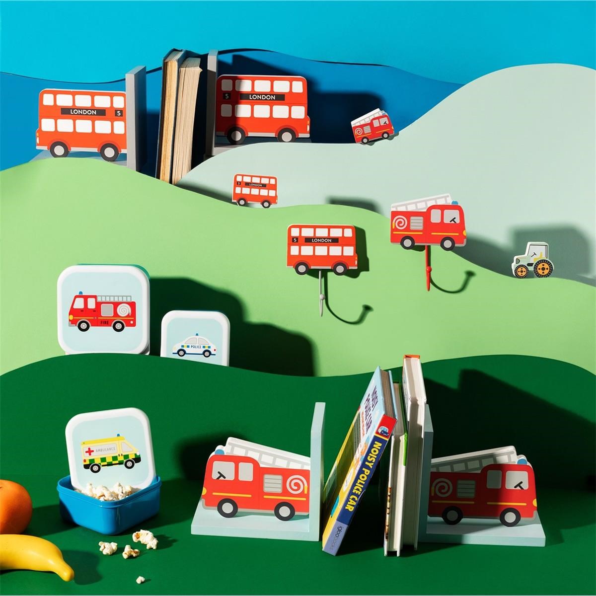 Zarážka na knihy BUS SET/2ks_2