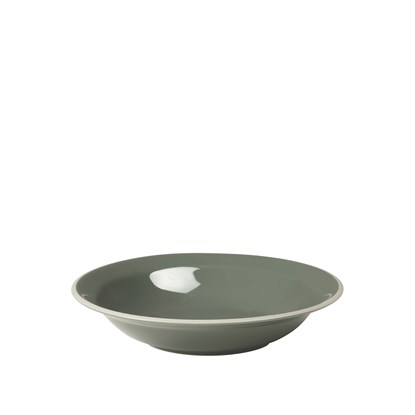 Hluboký talíř Broste TAVERNA P.24cm zelený_0