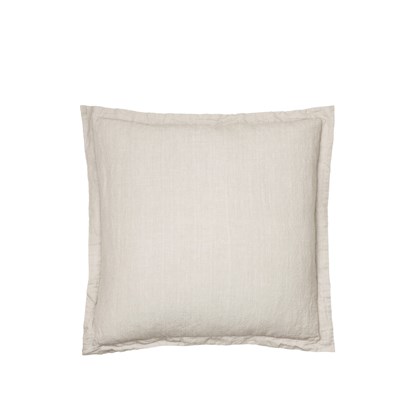 Povlak na polštář Broste LINN 50x50cm krémově šedý_0