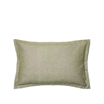 Povlak na polštář Broste LINN 40x60cm zelený_0