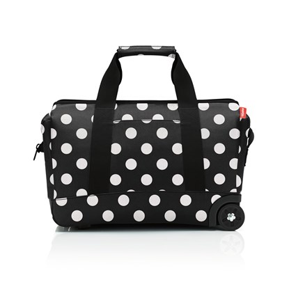 Cestovní taška na kolečkách Allrounder trolley frame dots white_5