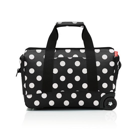 Cestovní taška na kolečkách Allrounder trolley frame dots white_5