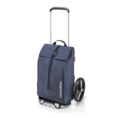 Taška na kolečkách Citycruiser herringbone dark blue_3