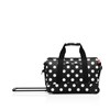 Cestovní taška na kolečkách Allrounder trolley frame dots white_1