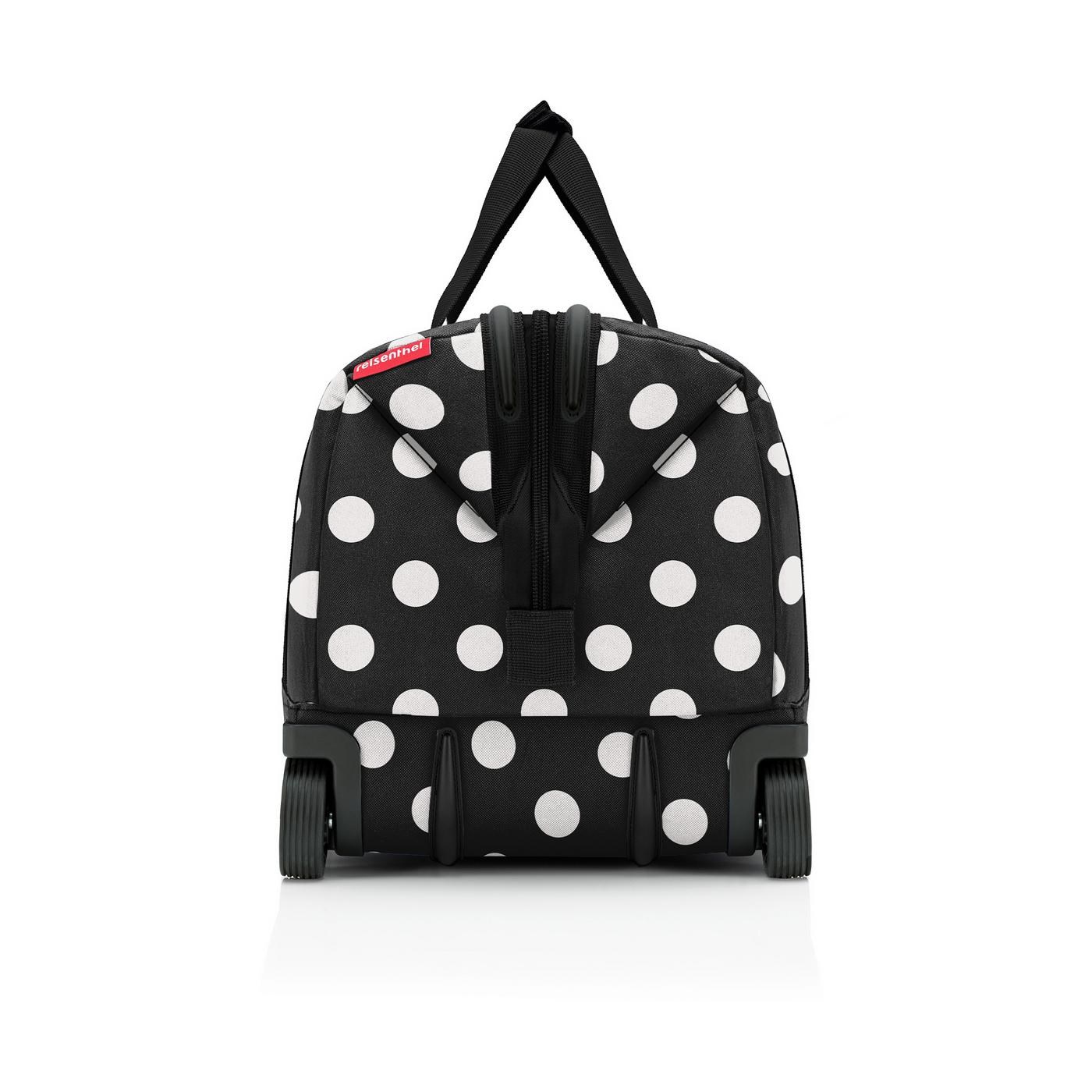 Cestovní taška na kolečkách Allrounder trolley frame dots white_4