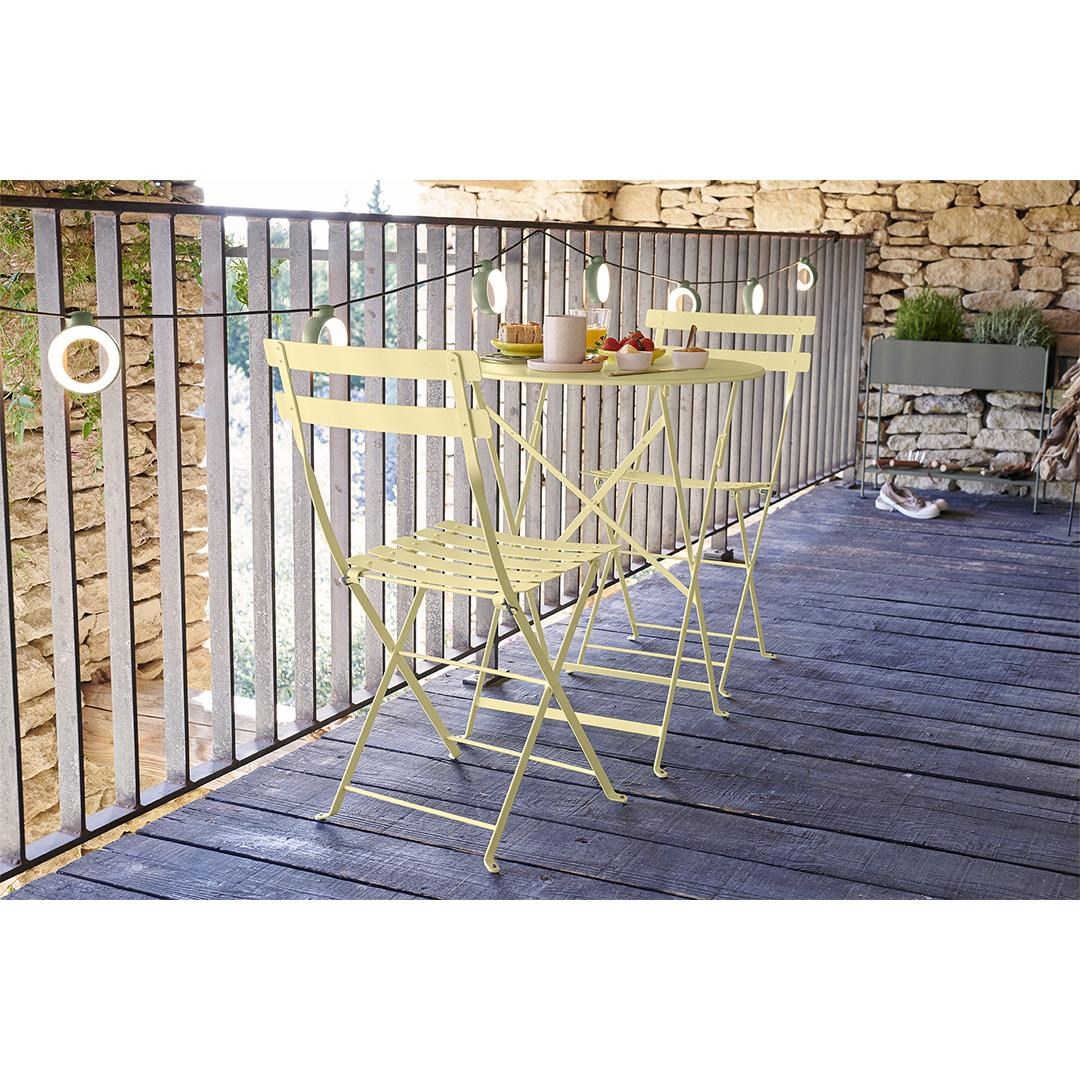 Skládací stolek BISTRO P.60 cm - Lapilli Grey_2