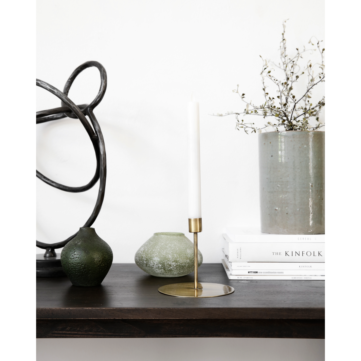 Svícen House Doctor ANIT V.12cm mosazný_0