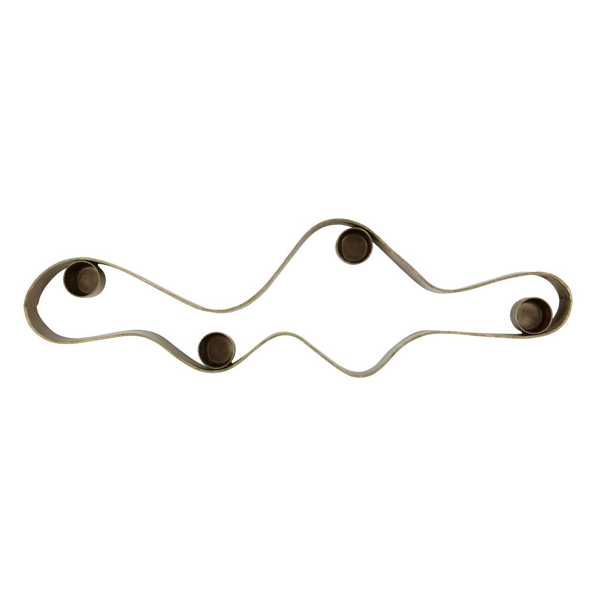 Svícen FLOOD D.35cm hnědý_1