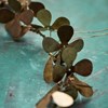 Kovový věnec CLOVER P.20cm zlatý_2