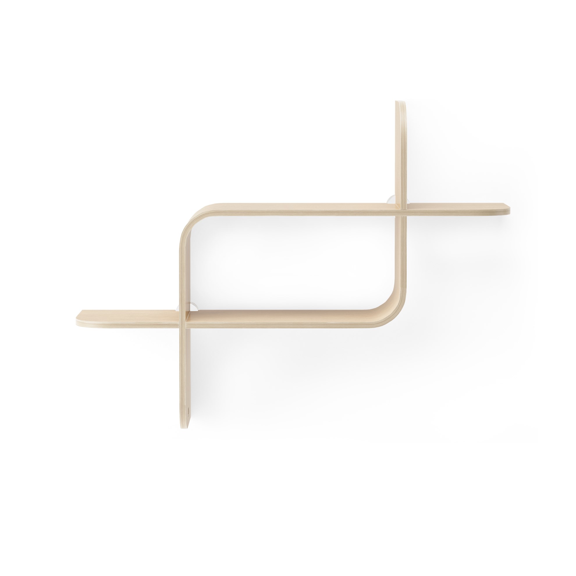 Nástěnná police MONTAGE přírodní_2