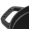 Hrnec STAUB  kulatý 22 cm černý 2,6l_0