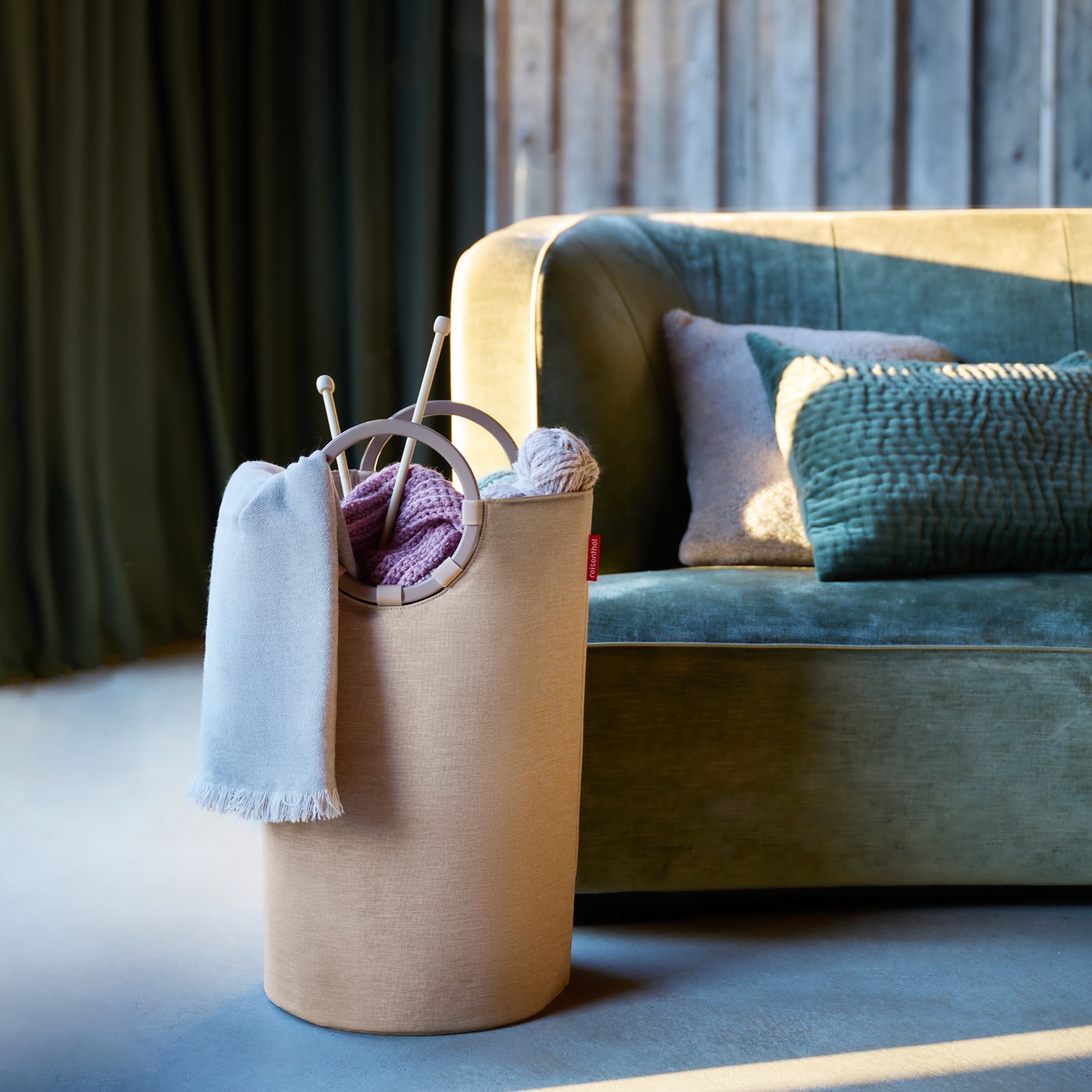 Taška/koš na prádlo Loophome M Frame Twist coffee_0